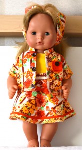 Комплект для куклы Готс Аквини 36 см: жакет, юбка и топ